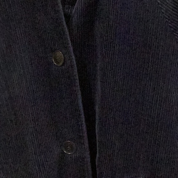 Royal Blue Corduroy 3/4 Car Coat by Part Two - Picture 5 of 8